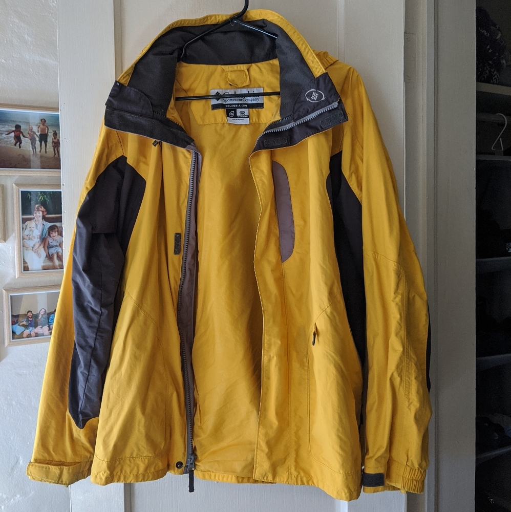 Columbia Yellow Powderkeg Jacket